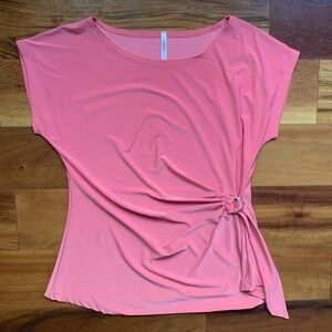 Passports Ruched Ring Top